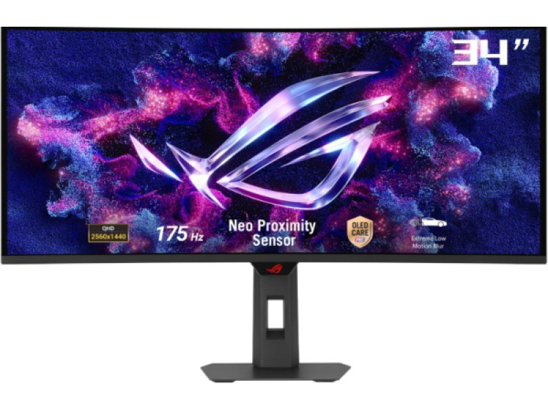 ASUS ROG Strix XG34WCDG OLED Gaming Curved Monitor,34" 3440x1440,175Hz, 0.03ms, DP/HDMI*2/USB-C/Hub