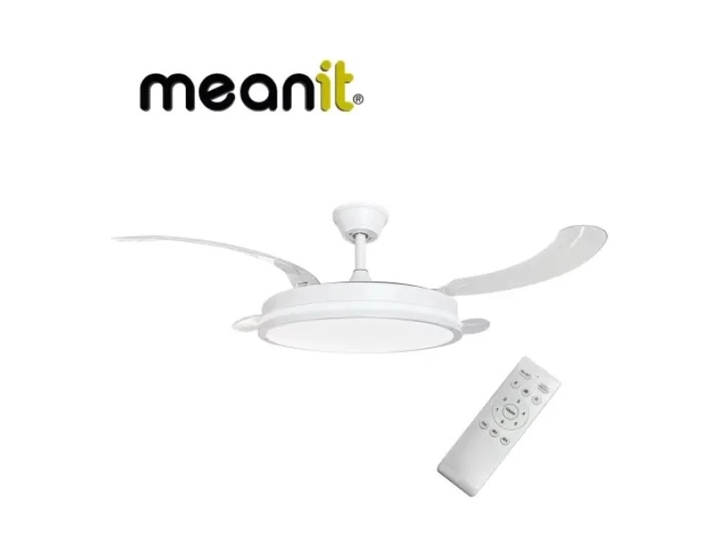 MeanIT Ventilator STROPNI S LED SVJETLOM 42-14014 DC