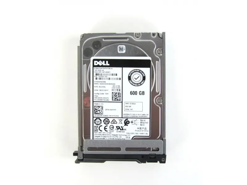 Dell 600GB SAS 10K 12Gbps 2.5" SFF, hot-swap trays included (za Poweredge R650/660xs itd)