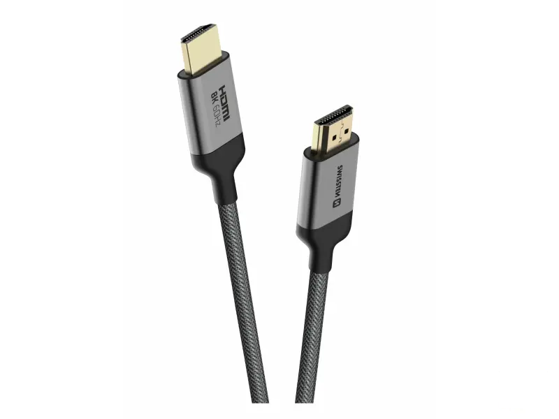 Swissten Kabl HDMI TO HDMI 8K 60Hz 2.0 M Nylon