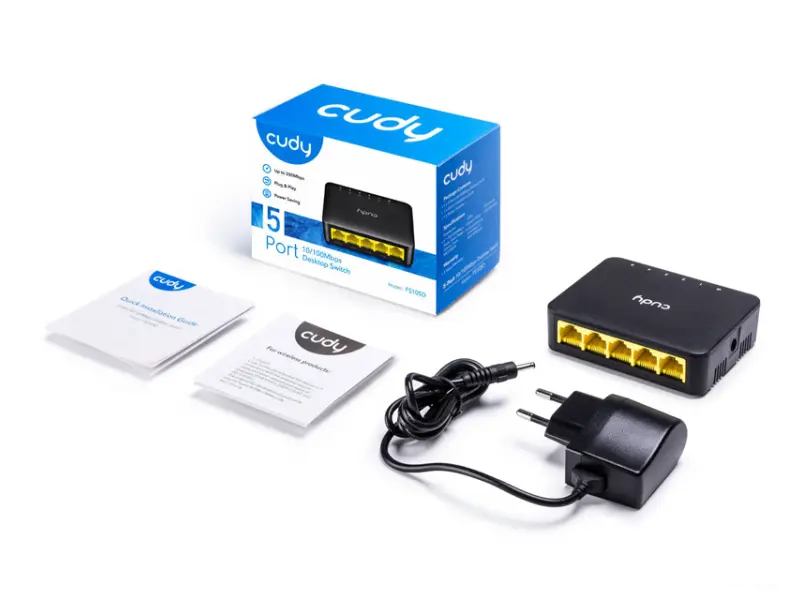 CUDY FS105D 5port switch 