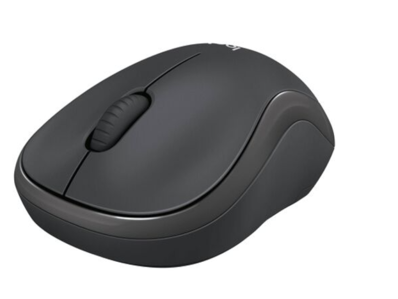 LOGITECH M240 Silent Bluetooth Mouse, Graphite, DPI 400-4000, 3 Buttons, 1 x AA Battery