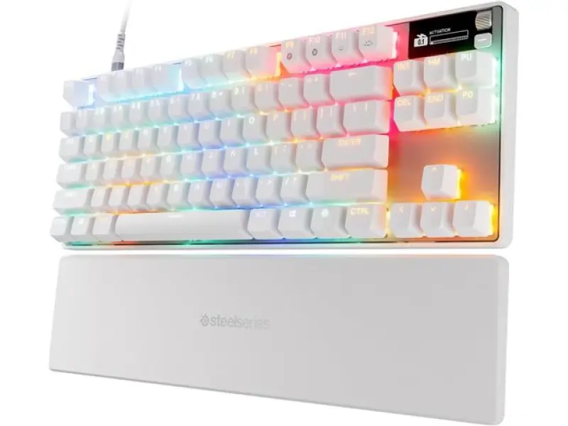 Mehanička bežična gaming tastatura SteelSeries Apex Pro TKL Gen3 US WH
