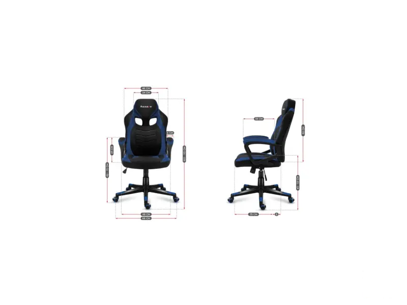 Huzaro Gaming stolica HZ Force 2.5 Blue Mesh
