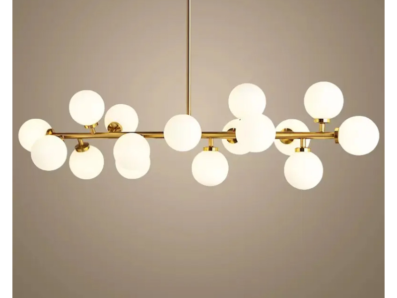 MARLUX 9669-16 viseći luster sa 16 kugli zlatni