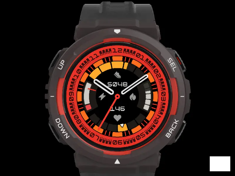 Amazfit Active Edge Lava Black European