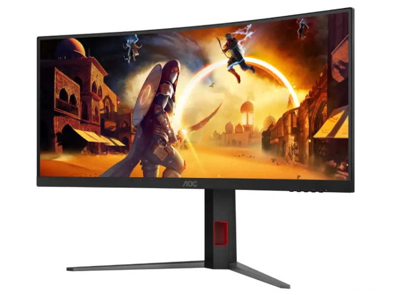 AOC 34 inča CU34G4Z WQHD 3440x1440 Fast VA 240 Hz zakrivljeni gaming monitor 