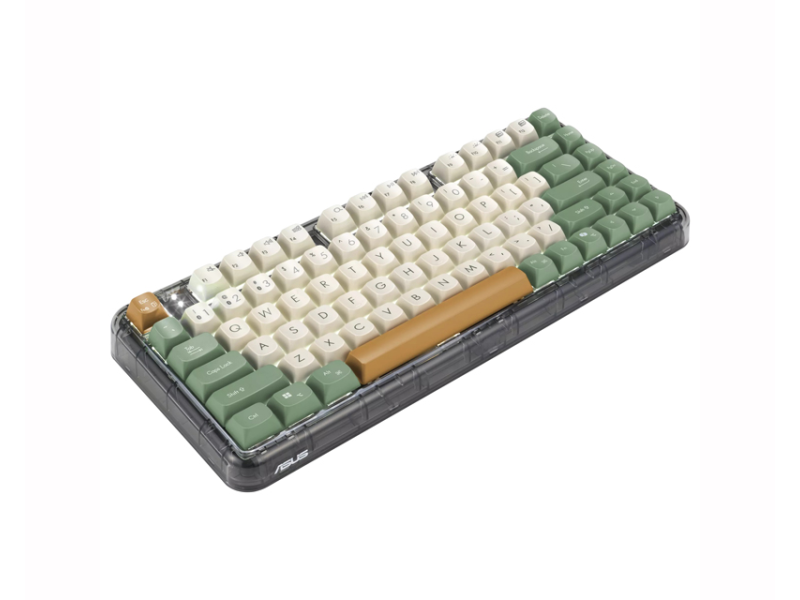 ASUS KD201 Jelly75 Keyboard Milk White Wireless tastatura