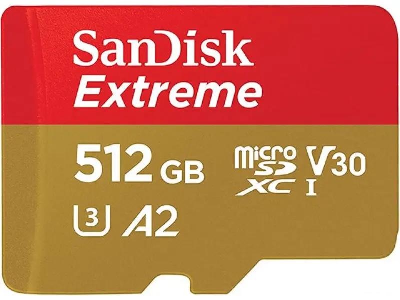 MEM SD MICRO 512GB Sandisk Extreme, A2, V30, U3