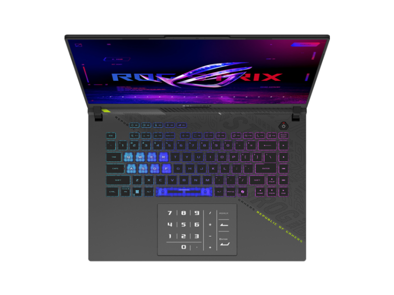 ASUS ROG Strix G16 G614PW-UI-RV098 (16 inča FHD+,  Ryzen 9 8940HX, 32GB, SSD 1TB, GeForce RTX 5080) laptop + ranac