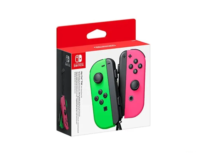 NINTENDO SWITCH JOY-CON PAIR NEON GREEN/PINK