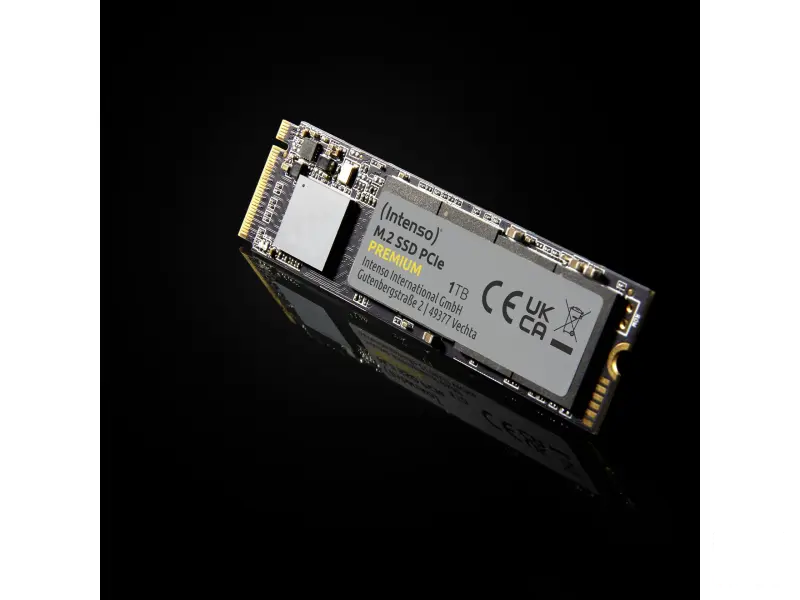 Intenso SSD 500GB m.2 NVMe Premium (r/w: 2100/1700 MBs)