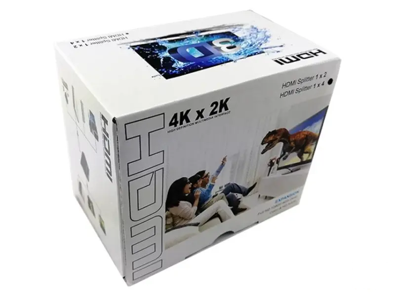 E-GREEN 2.0 HDMI spliter 4x out 1x in 4K x 2K 