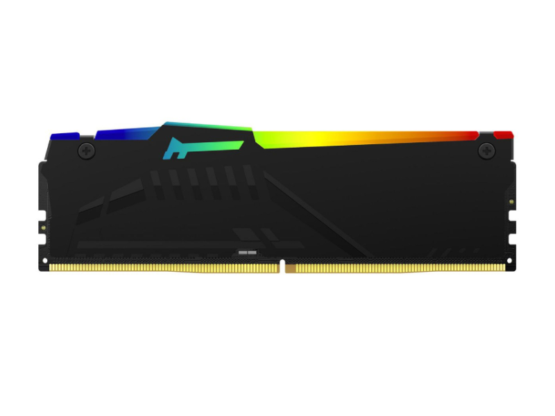 KINGSTON DIMM DDR5 32GB 5600MT/s KF556C40BB2A-32 FURY Beast RGB Black
