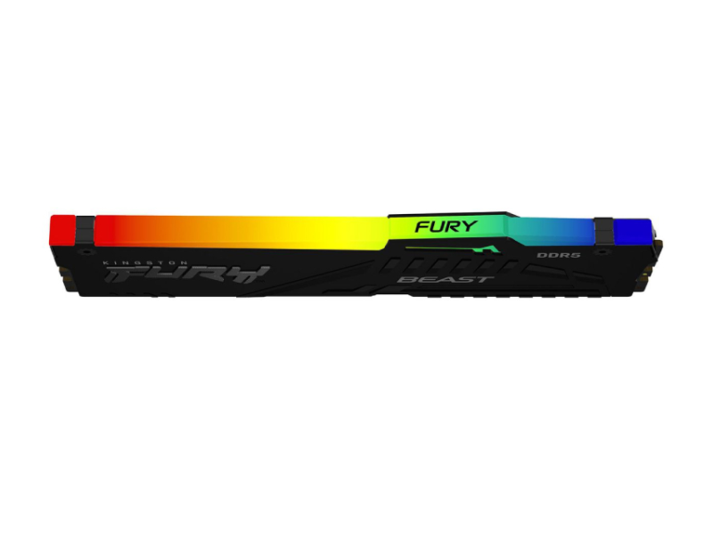 KINGSTON DIMM DDR5 32GB 5600MT/s KF556C40BB2A-32 FURY Beast RGB Black