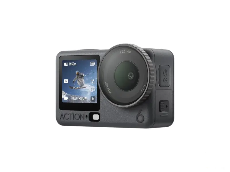 DJI Osmo Action 6 Standard Combo 4K/120 Video, 38MP, OLED TS, 50GB Built-In Storage, 20m Waterproof