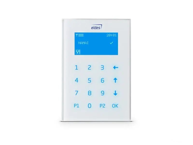 ELDES LCD šifrator žični EKB2 beli 