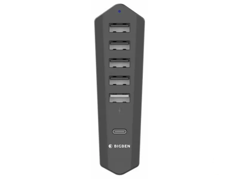 Bigben USB hub za PS5 Slim (4xUSB-a + 1xUSB-C port)
