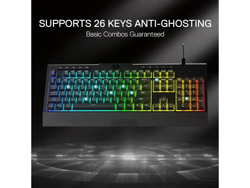 Redragon Tastatura Shiva Lite K525 RGB Gaming