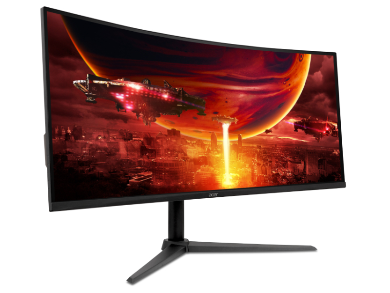 ACER 34 inča Nitro ED340CURX0BMIIPX ED0 UWQHD 3440x1440 VA 200 Hz zakrivljeni gaming monitor