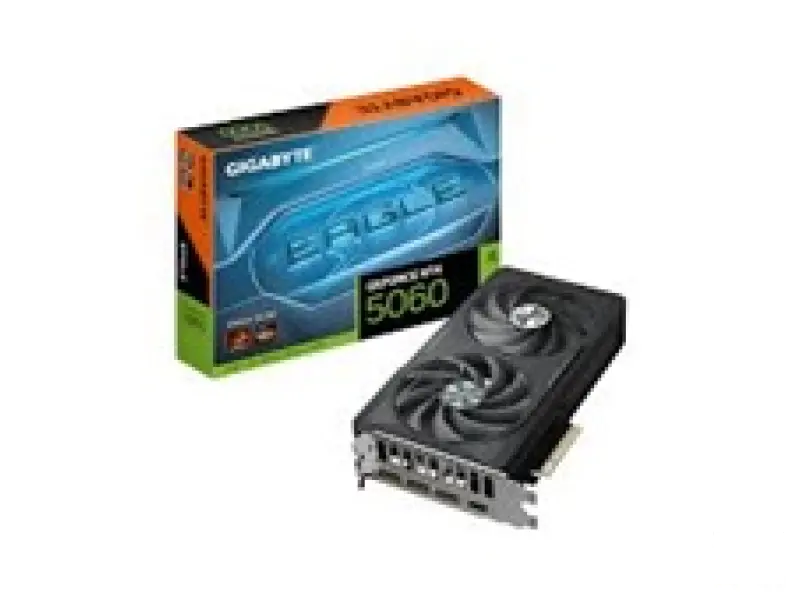 GIGABYTE VGA GeForce RTX 5060 EAGLE OC 8G GDDR7, 128 bit, DP*3(2.1b)/HDMI*2(2.1b)