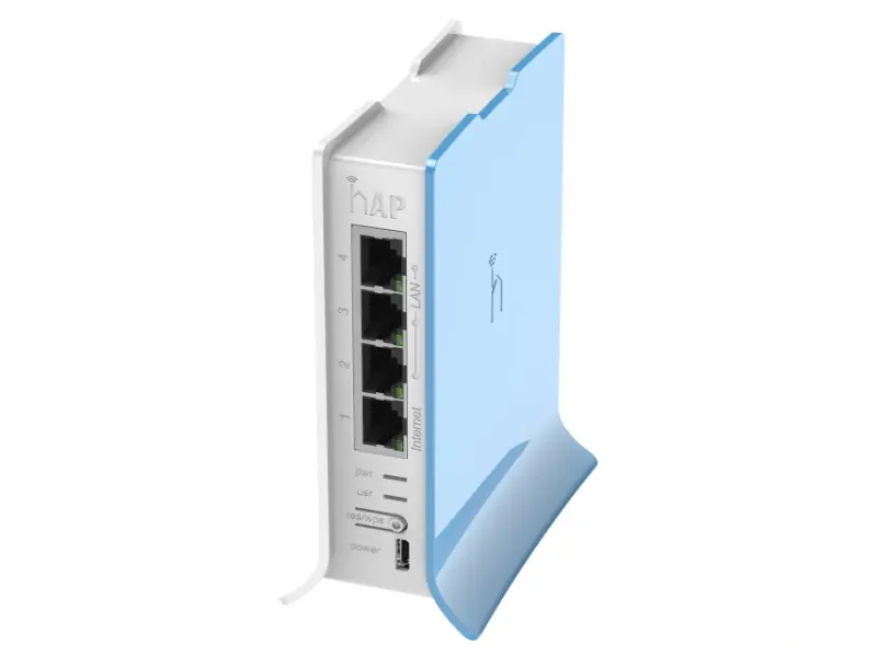 MIKROTIK hAP lite (RouterOS L4) with tower case (RB941-2nD-