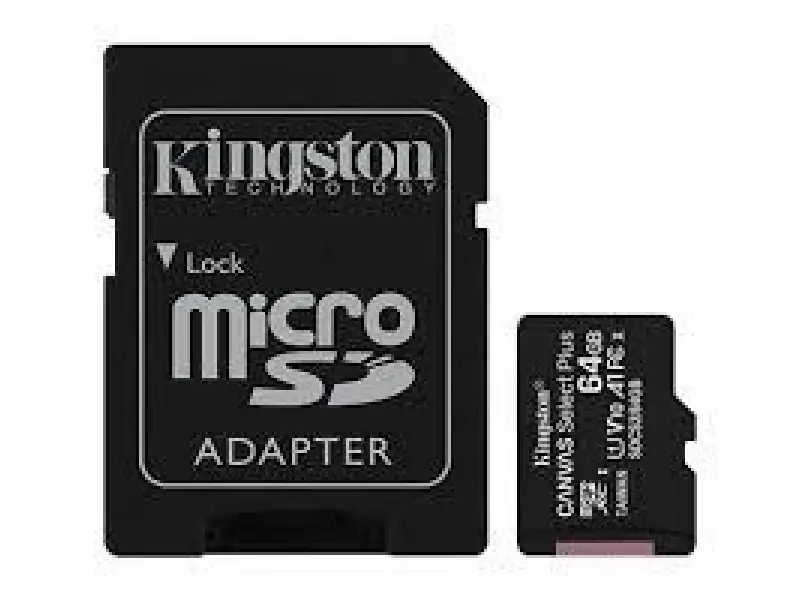 Kingston Canvas Select Plus microSDXC 64GB + adapter