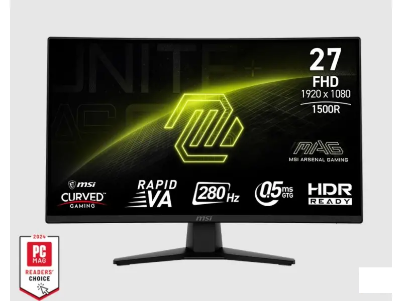 MSI MAG 274CXF zakrivljeni gaming monitor 27″