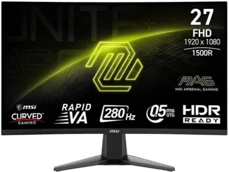 MSI MAG 274CXF zakrivljeni gaming monitor 27″