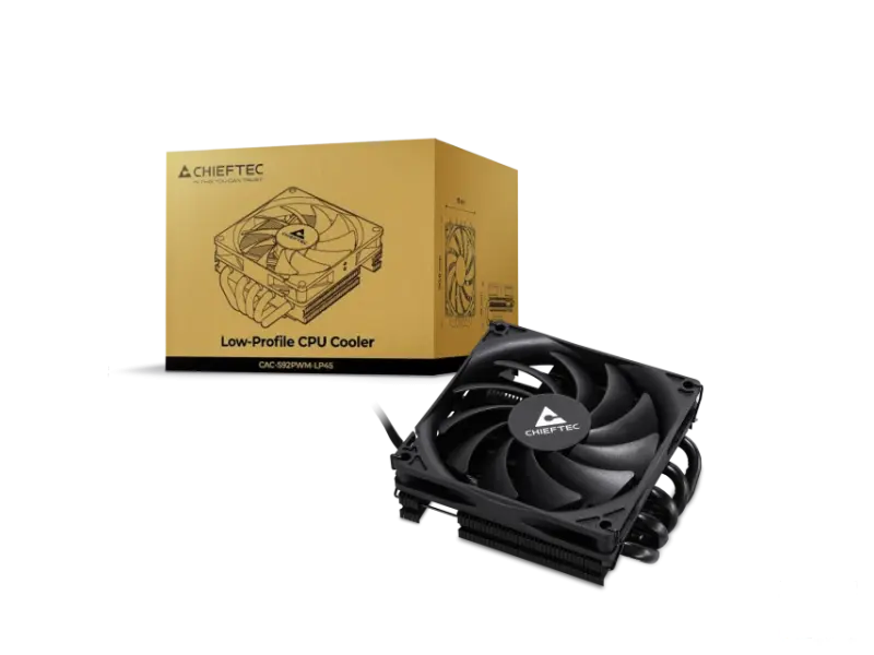 Chieftec CPU Cooler CAC-S92PWM-LP45 Low Profile (1851, 1700, 1200, AM5, AM4)