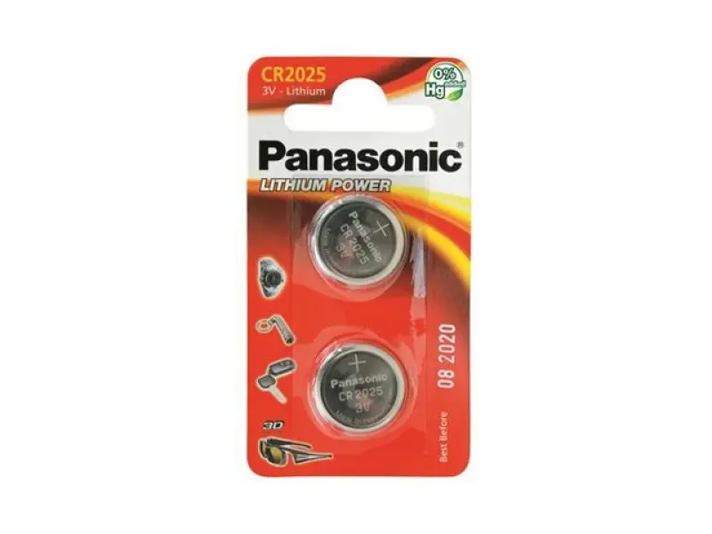 PANASONIC baterije CR-2025EL/2B Lithium Coin