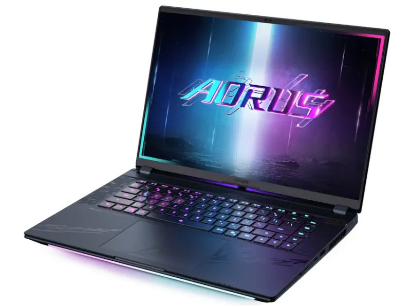 GIGABYTE AORUS MASTER 16 BZH 16 inch QHD+ OLED 240Hz 500nits Core Ultra 9 275HX 64GB 2TB SSD GeForce RTX 5090 24GB RGB Backlit Win11Pro gaming laptop 