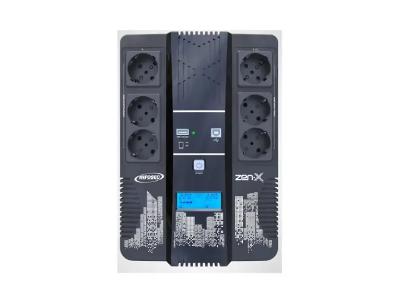 INFOSEC COMMUNICATION Zen-X 800 FR/SCHUKO UPS 
