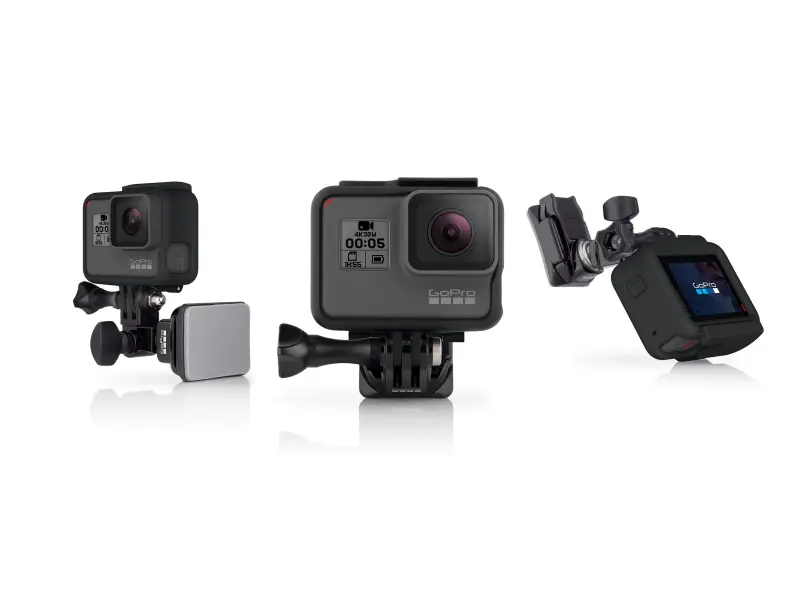 GoPro Helmet Front and Side Mount