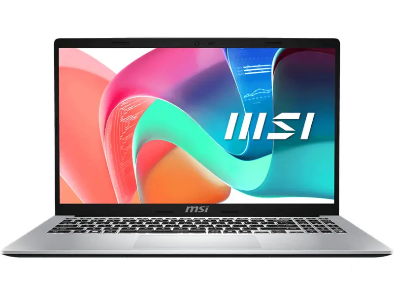 MSI NB Modern 15 F1MG-652XHR 15.6 "1920x1080 IPS, Core 7 150U, 16GB (up to 64GB), SSD 512GB NVMe PCIe Gen4, Intel Graphics, Gbps ethernet, Wi-Fi 6E + Bluetooth v5.3, fingerprint reader, 4x USB, keyboard backlight, NO OS, Silver