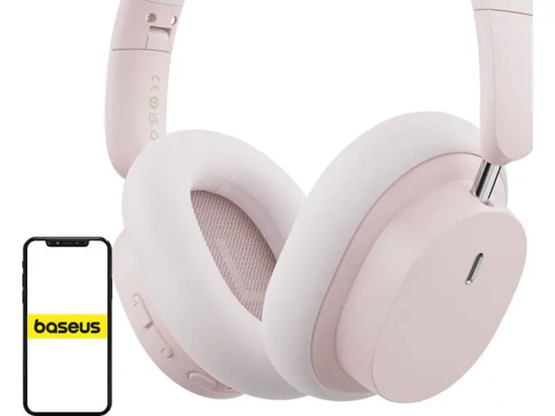 Baseus Bowie D05 Wireless Headphones Pink