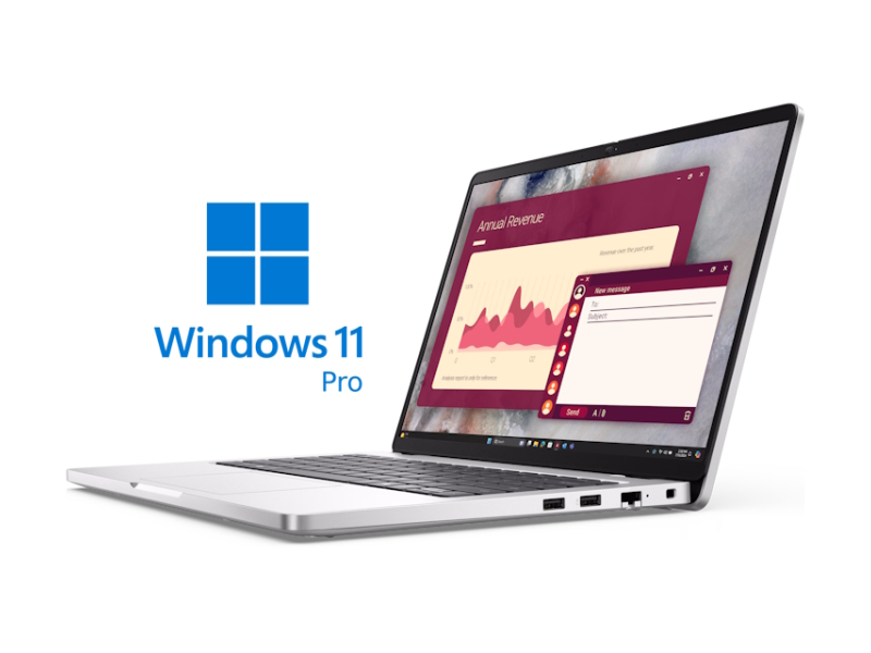 DELL Pro 14 14 inch FHD+ 300nits Core Ultra 5 235U 16GB 1TB SSD Backlit FP Win11Pro 3yr ProSupport