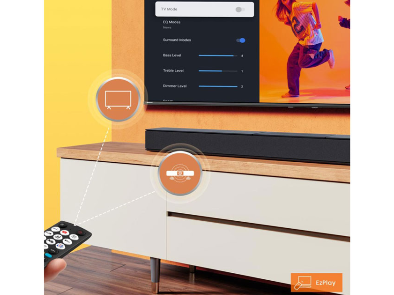 HISENSE HS2000 soundbar crni