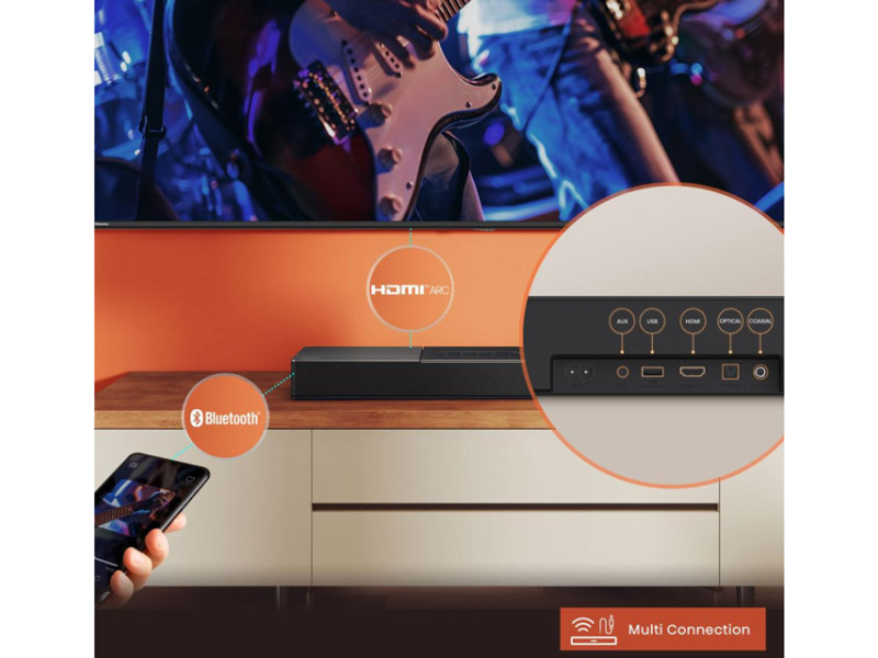 HISENSE HS2000 soundbar crni