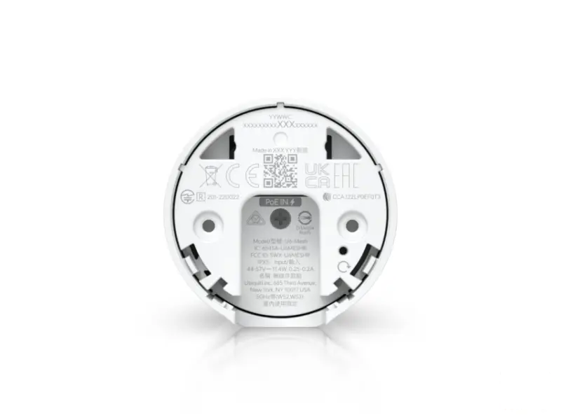 UBIQUITI Access Point WiFi 6 Mesh high-performance, indoor/outdoor four-stream WiFi 6 access point (U6-Mesh) 