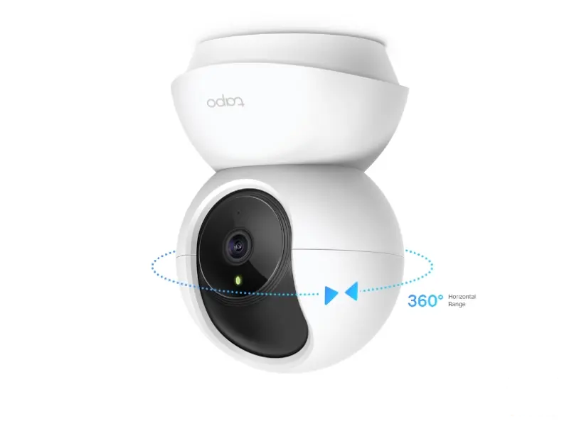 TP-LINK TAPO C210 Pan/Tilt Home Security Wi-Fi Camera, 3MP, Full HD, microSD up to 256GB