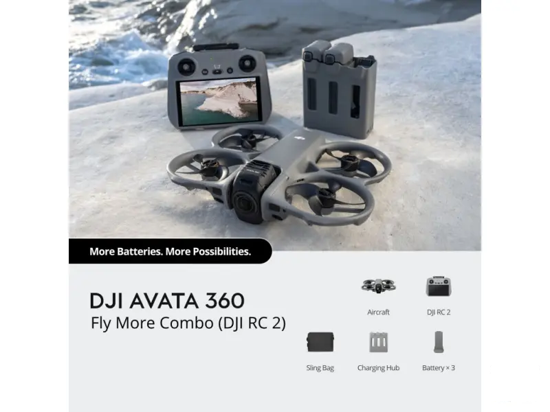 dji avata 360 fly more combo, 8k/60fps hdr