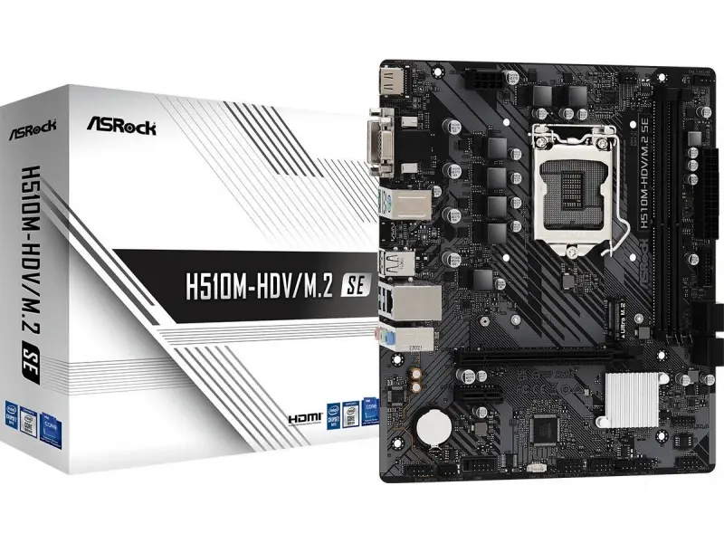 AsRock MB H510M-HDV/M.2 SE mATX D4