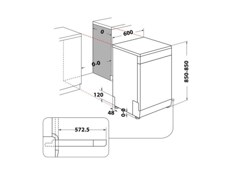 Whirlpool WH4FFB14BN6W