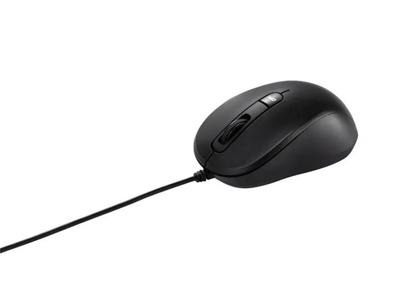Asus Miš MU101C Wired Blue Ray Black