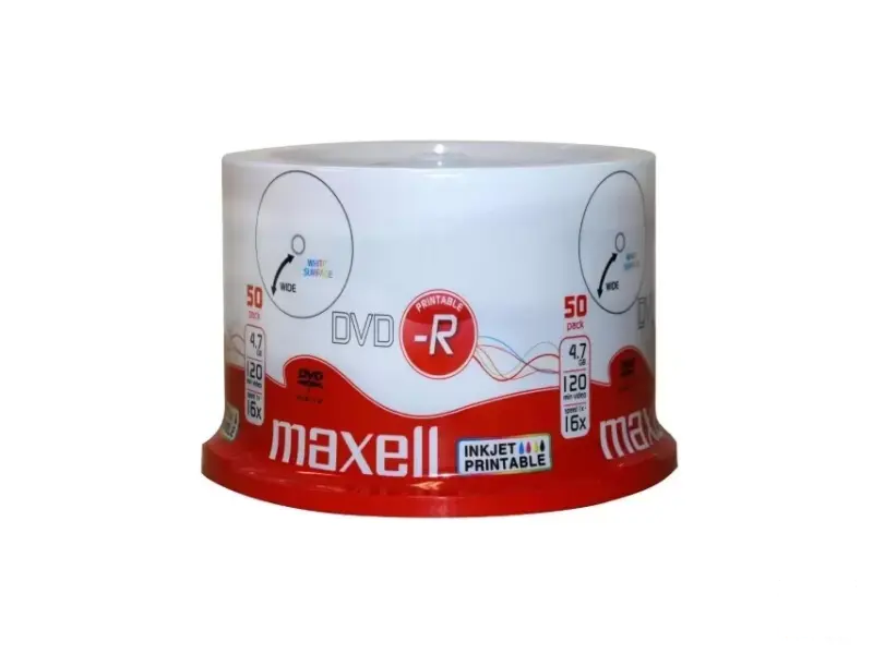 MAXELL DVD-R Printabile 4.7GB 1/50 