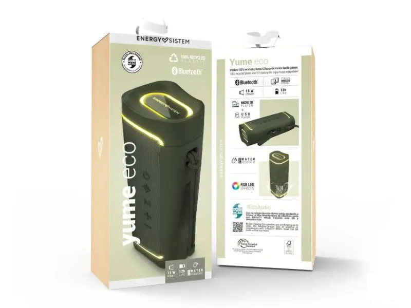 ENERGY SISTEM Yume ECO Green Bluetooth zvučnik zeleni 