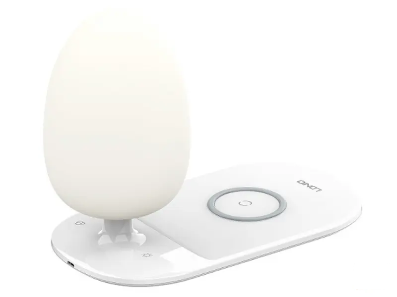 LDNIO Y3 RGB Stona Lampa sa Wireless punjenjem bela 