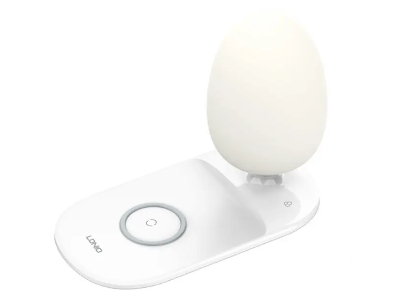 LDNIO Y3 RGB Stona Lampa sa Wireless punjenjem bela 