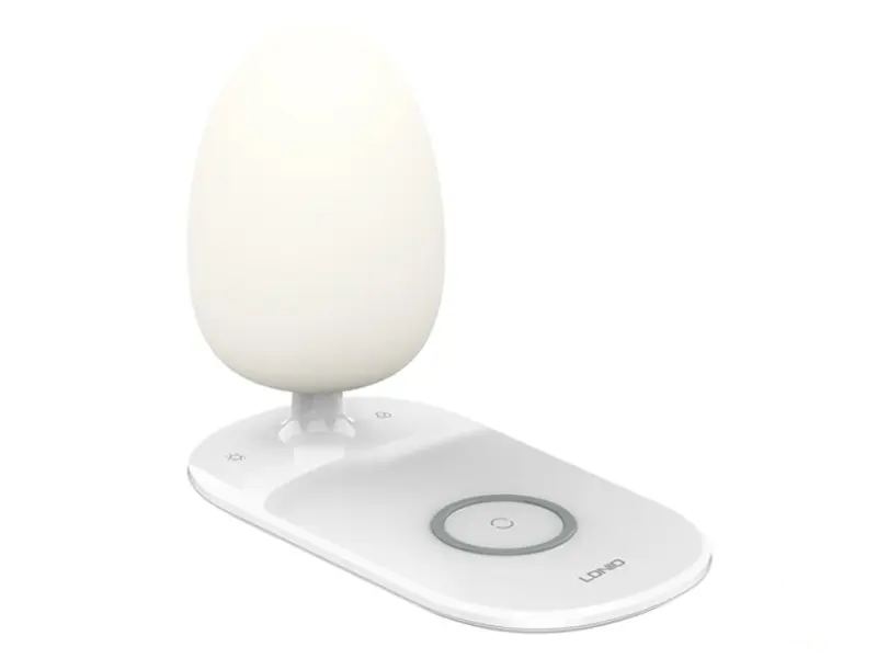 LDNIO Y3 RGB Stona Lampa sa Wireless punjenjem bela 